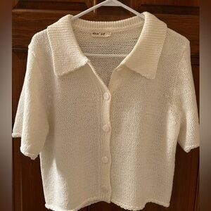 New In Collared Sweater